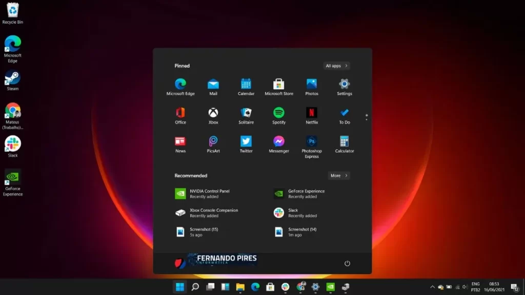 Personalizando a Interface do Windows 11